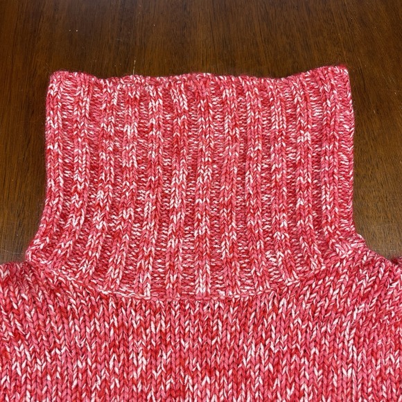 DELiAs Turtleneck Chunky Ribbed Knit Long Sleeve Mohair Blend Large Y2K Sweater - Picture 6 of 9